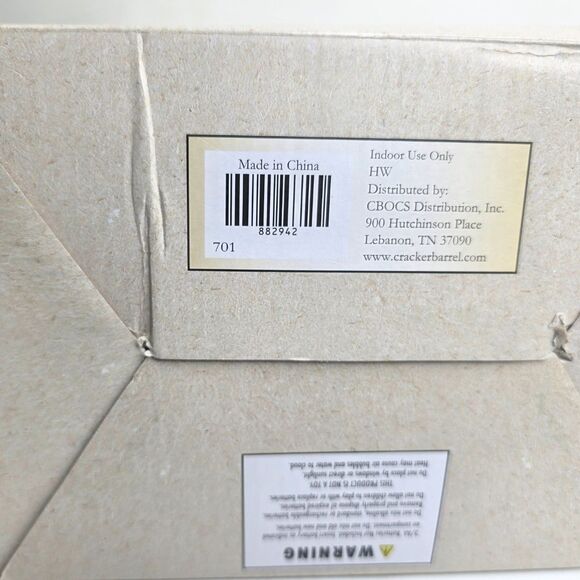 Cracker Barrel Haunted House Glitter Globe Light Up Halloween Decor - NEW IN BOX - Picture 9 of 15